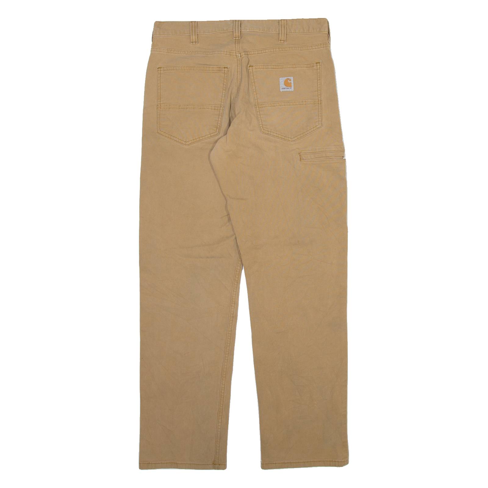 CARHARTT Mens Trousers Beige Relaxed Straight W32 L32
