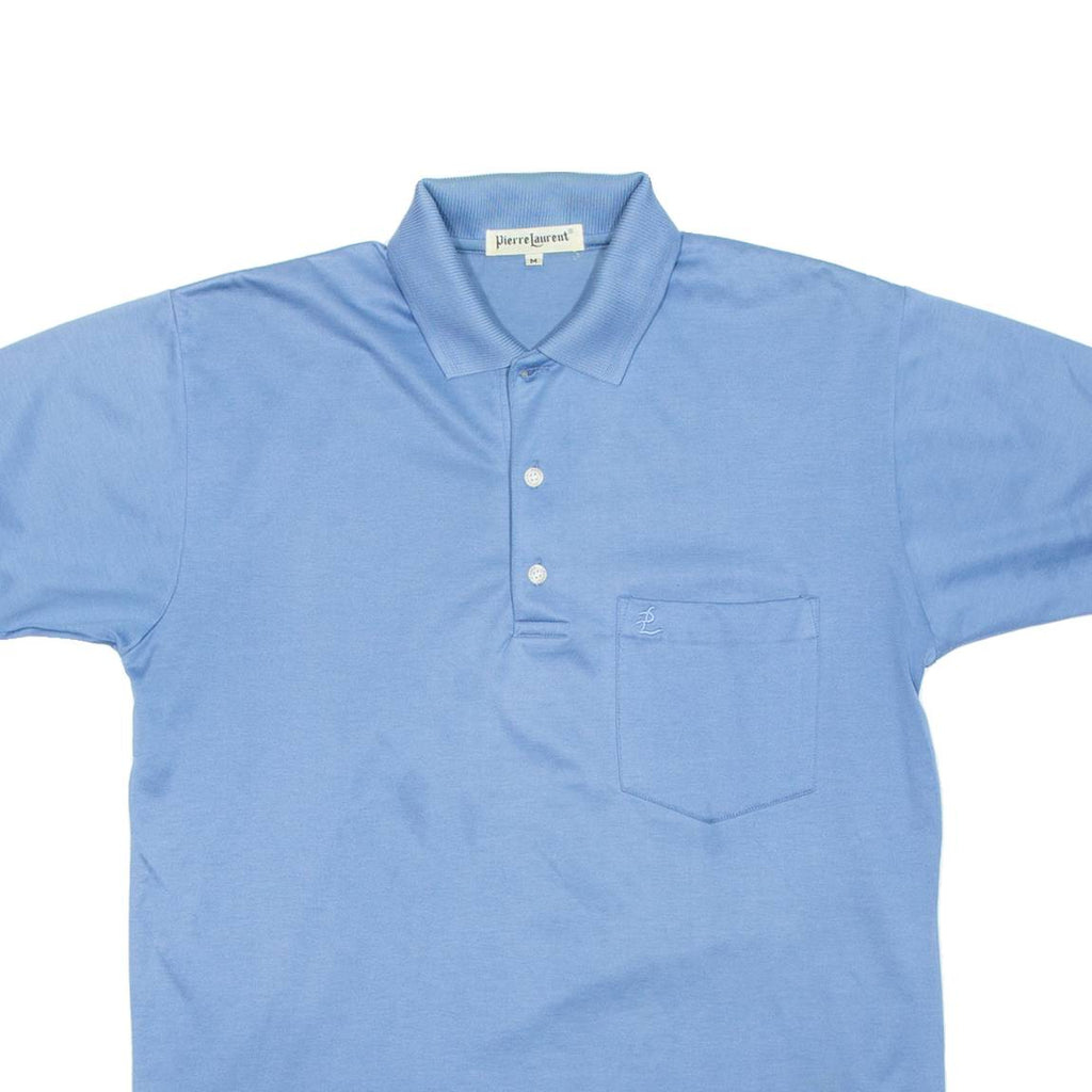 PIERRE LAURENT Mens Polo Shirt Blue M