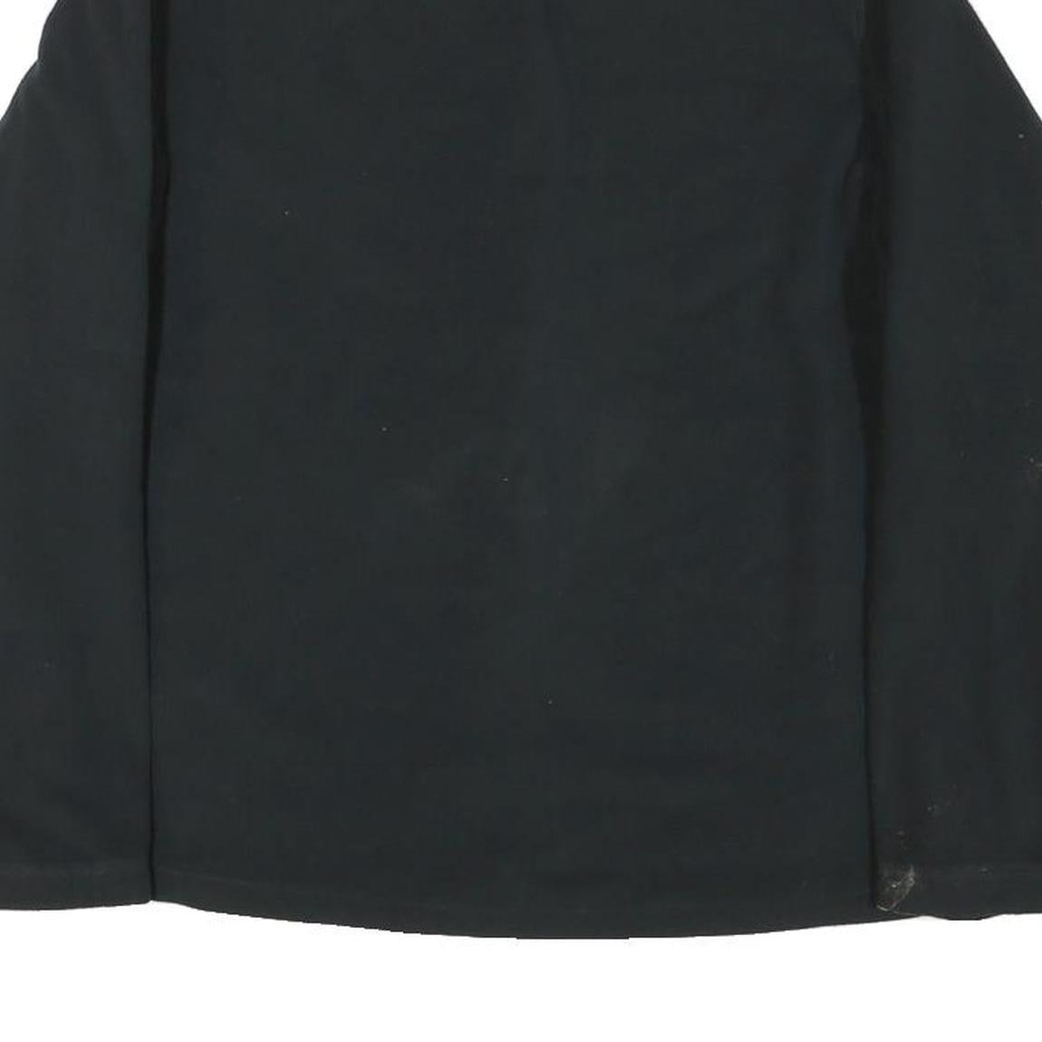 BERGHAUS Mens Black Jacket L Polyester Blend Plain Zip Outdoor Hiking