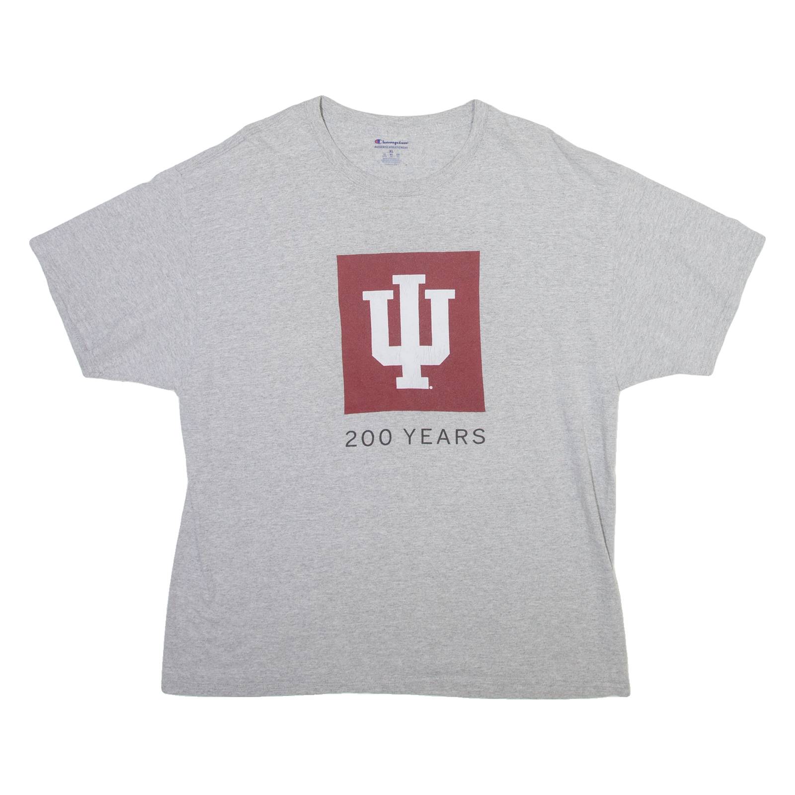 CHAMPION Mens T-Shirt Grey XL