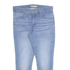 LEVI'S 311 Womens Slim Blue Denim Light Wash Jeans W32 L26 Classic Cotton Zip