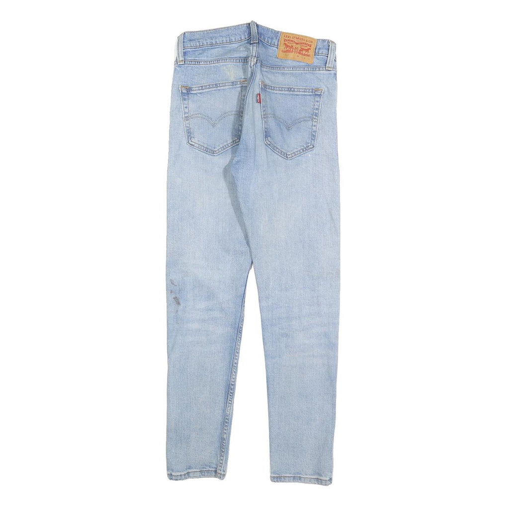 LEVI'S 512 Tapered Mens Jeans Blue Slim Tapered Denim Stone Wash W29 L30 Light