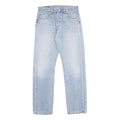 LEVI'S 501 Mens Jeans Blue Regular Straight Denim Light W32 L32 Classic Fit