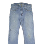 CARHARTT Mens Relaxed Light Blue Denim Jeans W32 L32 Classic Cotton Zip Casual