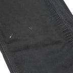 CARHARTT Mens Cotton Black Relaxed Straight Trousers W32 L36 Workwear Pockets
