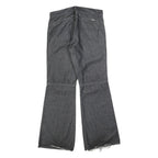 BLEND Womens Grey Regular Flared Denim W31 L31 Cotton Blend Button Closure