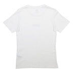LEVI'S Mens White Cotton Blend T-Shirt XXS Short Sleeve Crew Neck Logo Print