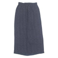 Womens Pleated Skirt Blue Midi 90s Spotted UK 10