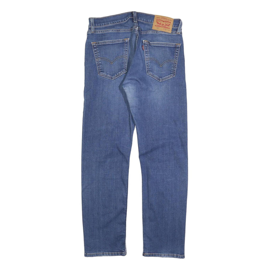 LEVI'S 505 Mens Jeans Blue Regular Straight Denim Medium W33 L30 Classic Fit Zip