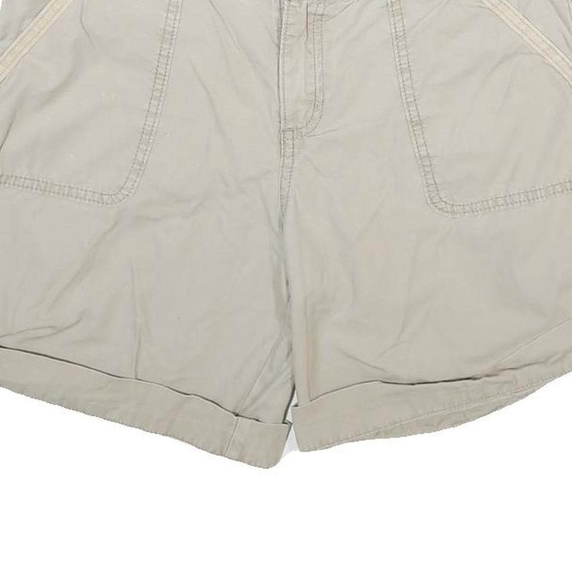 CARHARTT Womens Shorts Beige Relaxed Fit Cotton M W32 Casual Pockets