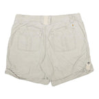 CARHARTT Womens Shorts Beige Relaxed Fit Cotton M W32 Casual Pockets
