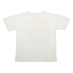 Womens White Mountain Tremblant Graphic T-Shirt L Short Sleeve Crew Neck Casual