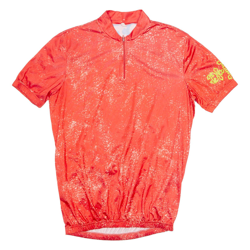 SPARK Cycling Mens Jersey Red 1/4 Zip L