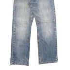 LEVI'S Womens Blue Regular Straight Denim Medium W28 L27 Jeans Casual Fit