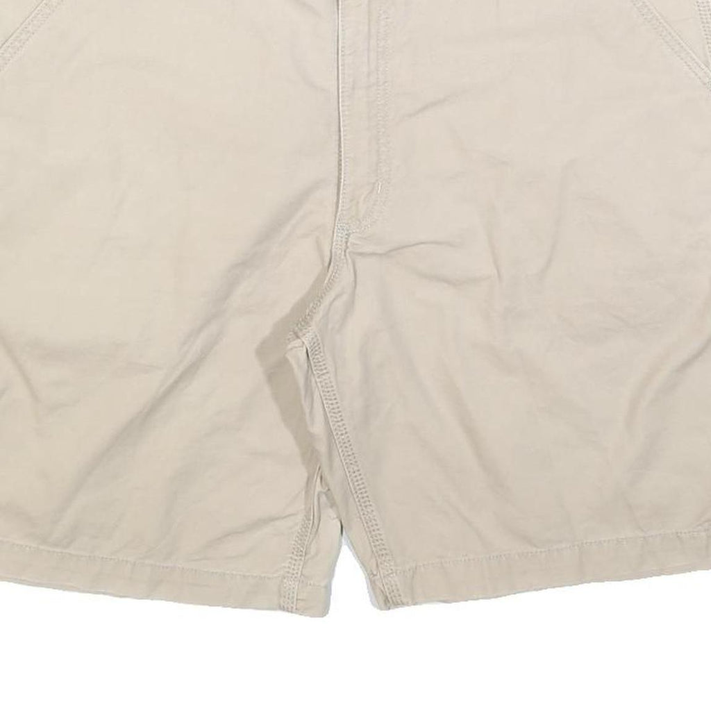 CARHARTT Mens Shorts Beige Casual Relaxed Fit XL W40 Workwear Durable Cotton