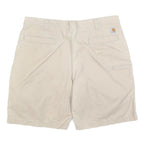 CARHARTT Mens Shorts Beige Casual Relaxed Fit XL W40 Workwear Durable Cotton