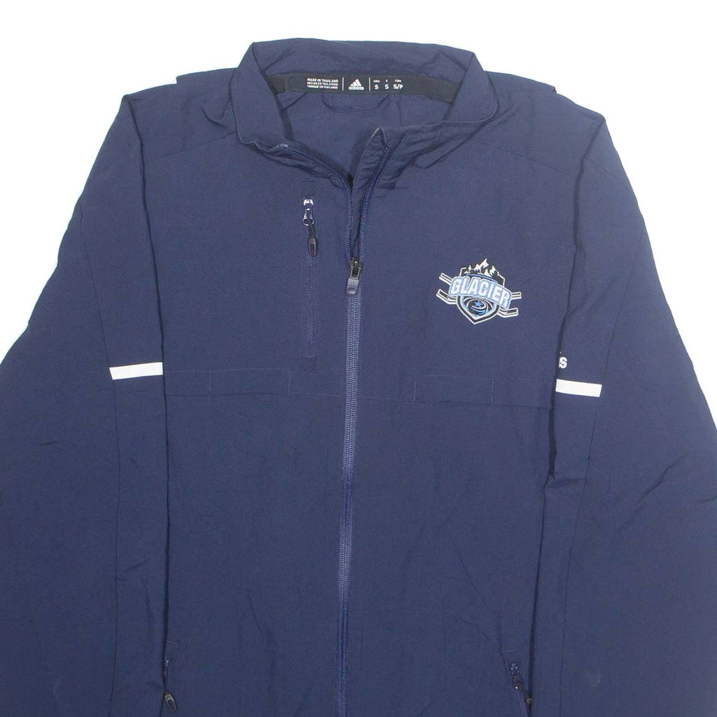 ADIDAS Mens Track Jacket Blue S