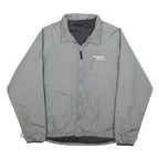 SHERPA Womens Grey Outdoor Jacket L Polyester Blend Zip Plain Functional