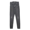 LEVI'S Big E Womens Jeans Black Slim Skinny Denim Medium W28 L30 Cotton Blend