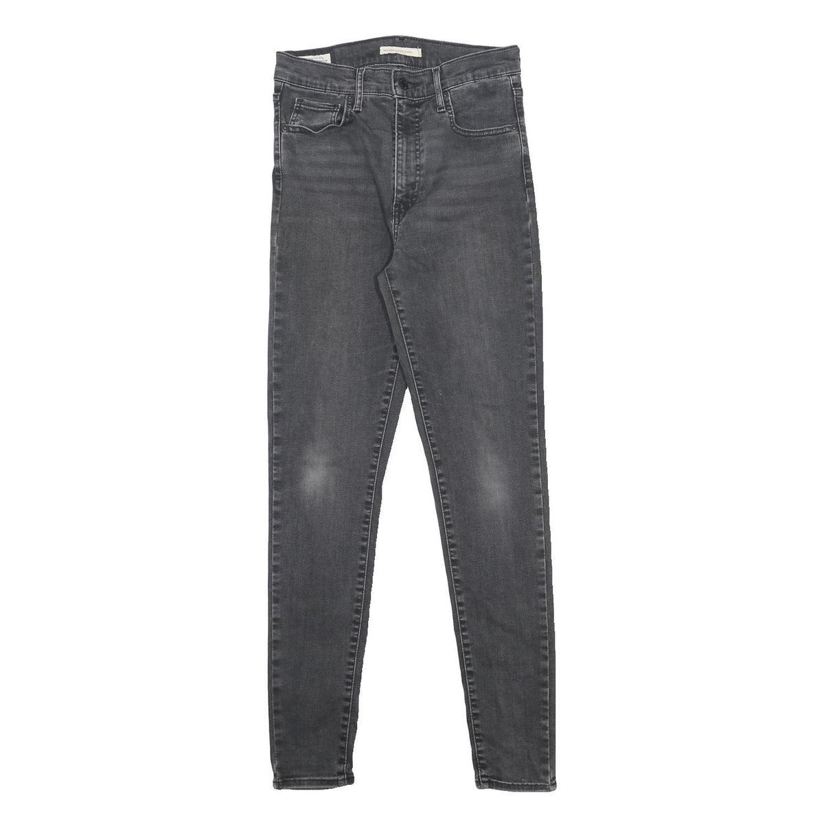 LEVI'S Big E Womens Jeans Black Slim Skinny Denim Medium W28 L30 Cotton Blend