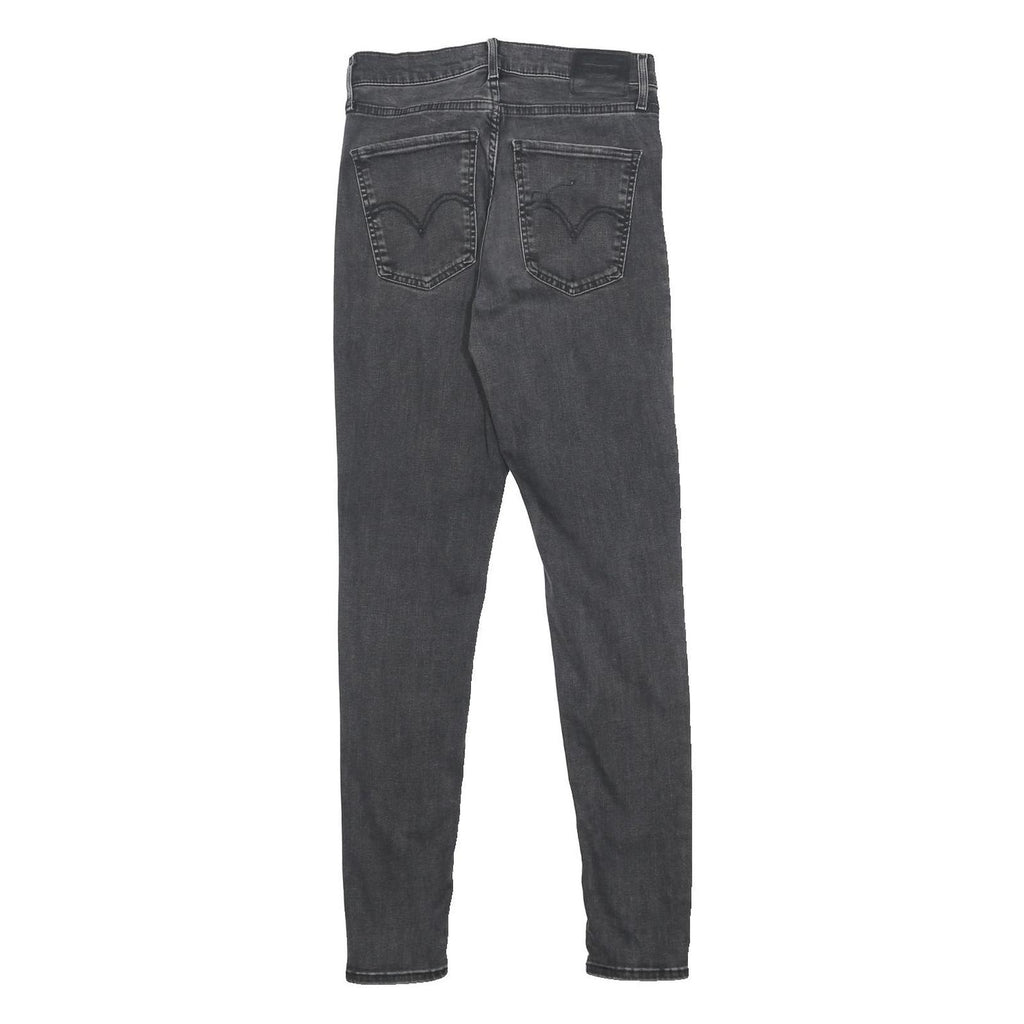LEVI'S Big E Womens Jeans Black Slim Skinny Denim Medium W28 L30 Cotton Blend