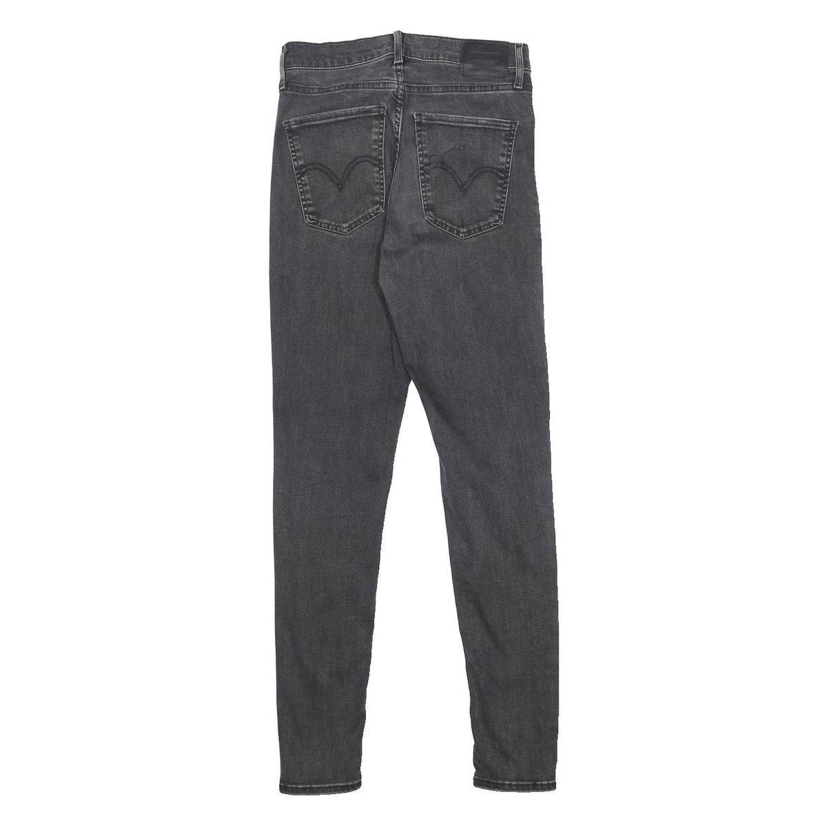 LEVI'S Big E Womens Jeans Black Slim Skinny Denim Medium W28 L30 Cotton Blend