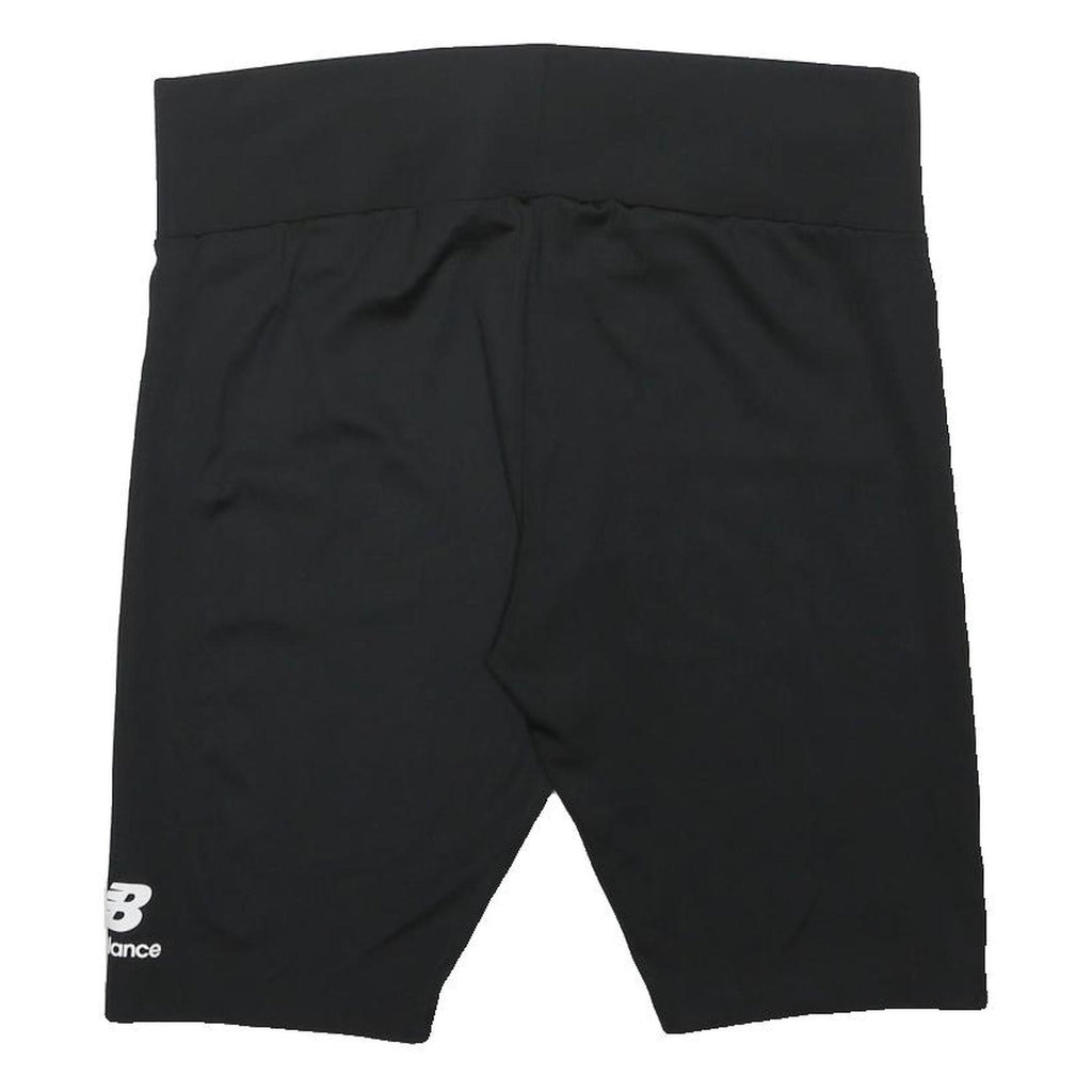 NEW BALANCE Mens Black Sports Shorts XL W32 Performance Logo