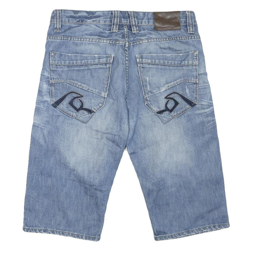 JOANSY JEANS Womens Denim Blue Casual Shorts M W33 Stylish Pockets