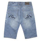 JOANSY JEANS Womens Denim Blue Casual Shorts M W33 Stylish Pockets