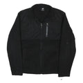 NEW BALANCE Womens Black Polyester Blend Zip Fleece Jacket M Sport Casual