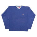 TOMMY HILFIGER Mens Jumper Blue Tight Knit XL