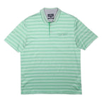 BLUE HARBOUR Mens Green Striped Short Sleeve Polo Shirt M Casual Cotton