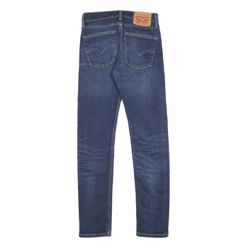 LEVI'S 510 Mens Jeans Blue Slim Skinny Denim Medium W28 L32 Stretch