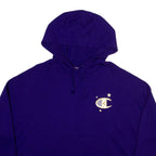 CHAMPION Womens Purple Hoodie XL