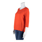 ONLY Womens Top Red Viscose S