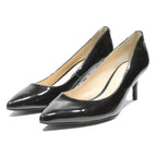 GUESS Womens Classic Black Leather Court Shoes UK 5 Elegant Formal Wear