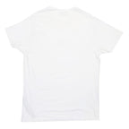 EMPORIO ARMANI Mens White Graphic T-Shirt XL Short Sleeve Crew Neck Luxury