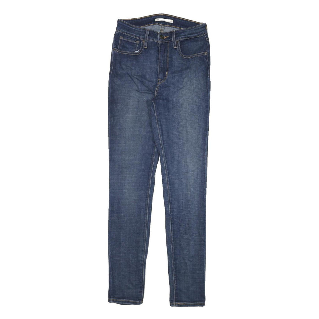 LEVI'S 721 Womens Jeans Blue Slim Skinny Denim Medium W25 L30 Stretch