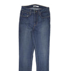 LEVI'S 721 Womens Jeans Blue Slim Skinny Denim Medium W25 L30 Stretch