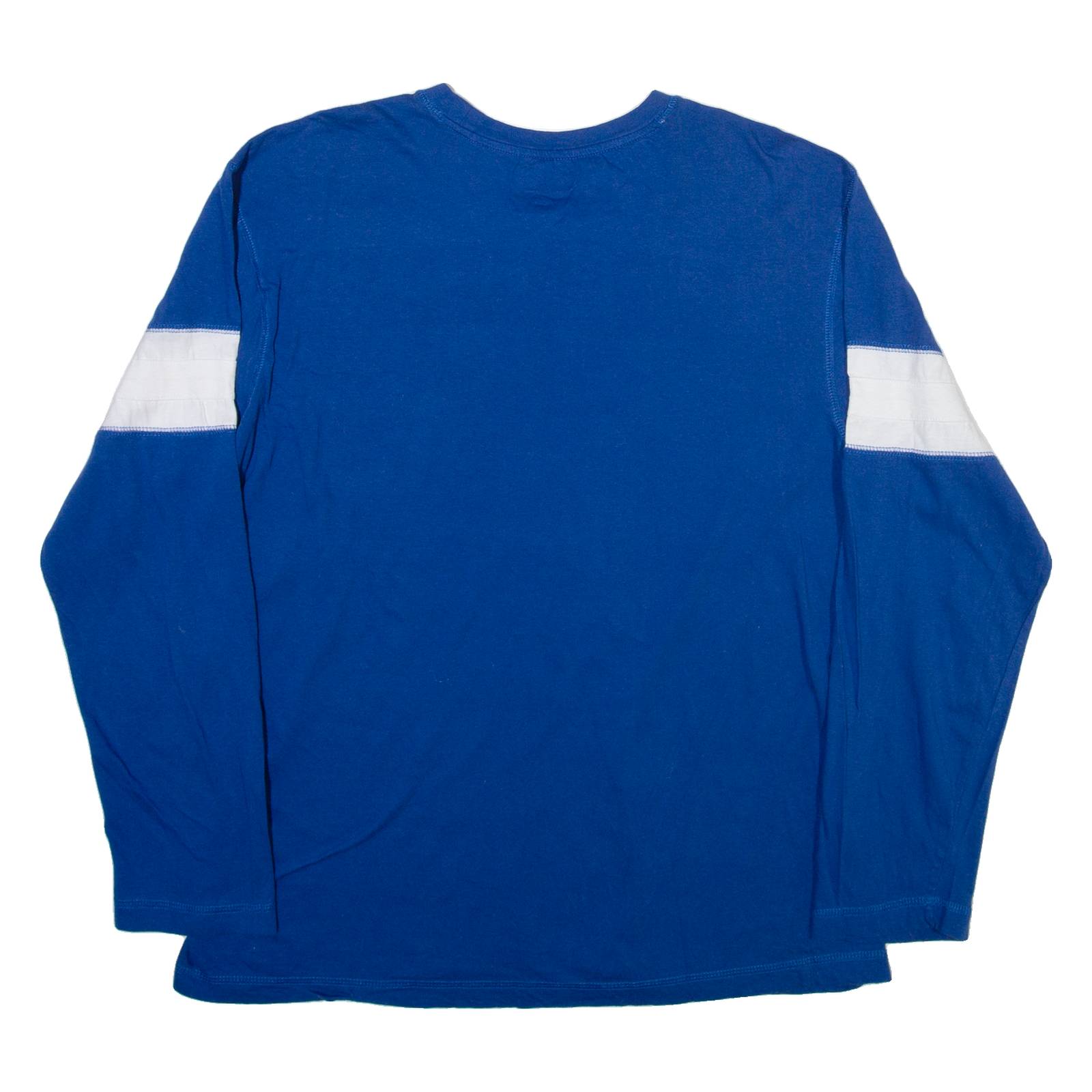 NFL Indianapolis Colts Mens T-Shirt Blue Long Sleeve USA L