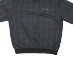 NIKE Mens Black XL Nylon Athletic Jacket Plain Lightweight Sportswear