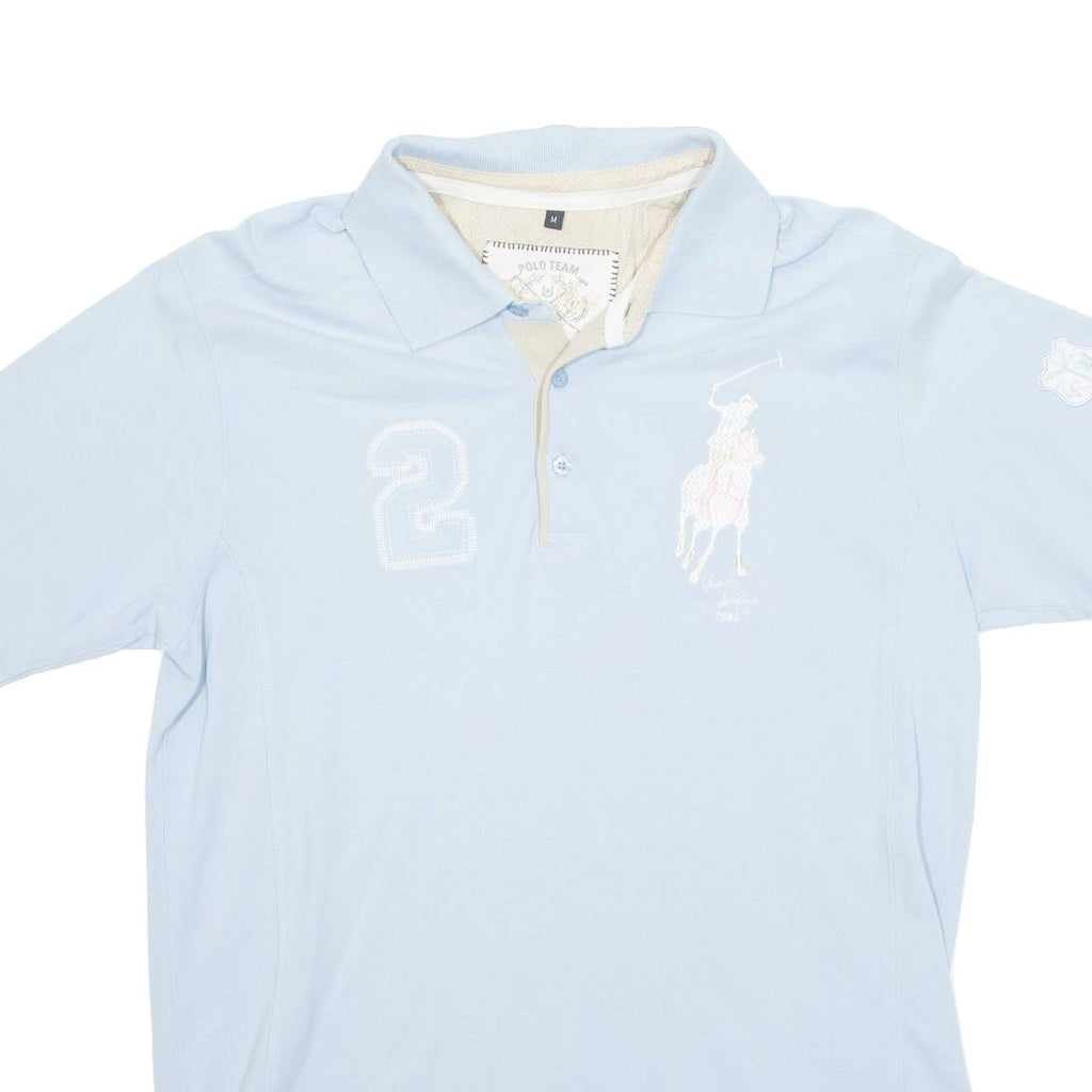 POLO TEAM San Jose Mens Polo Shirt Blue M