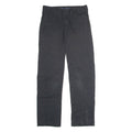 DICKIES Flex Workwear Mens Trousers Black Slim Tapered Cashmere W28 L30