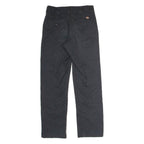 DICKIES Flex Workwear Mens Trousers Black Slim Tapered Cashmere W28 L30