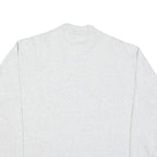 SPELCOR Mens Grey Deer Valley Graphic T-Shirt L Long Sleeve Crew Neck Cotton