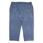 CARHARTT Mens Jeans Blue Classic Straight Denim Medium W50 L30 Workwear