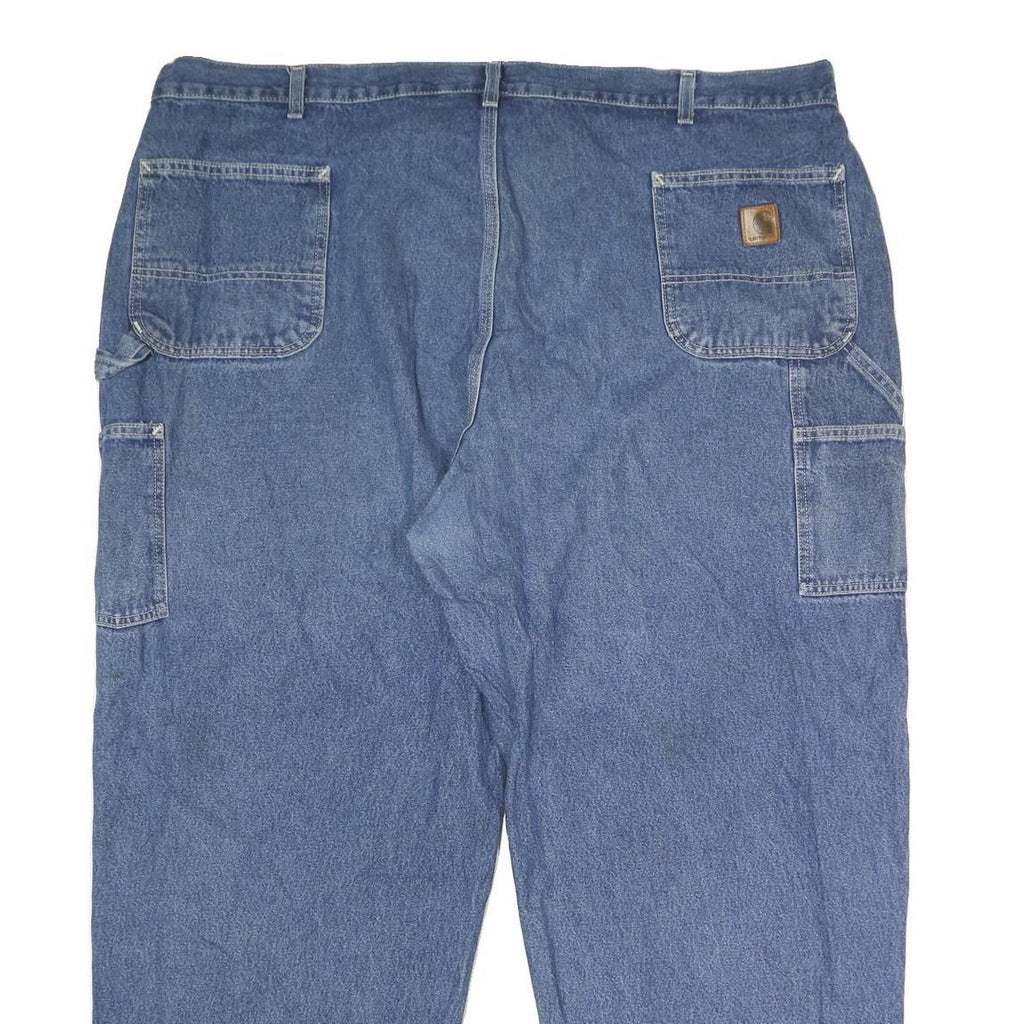 CARHARTT Mens Jeans Blue Classic Straight Denim Medium W50 L30 Workwear