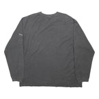 CHAPS RALPH LAUREN Mens Grey Plain Cotton Blend V-Neck Basic Knit Jumper XL