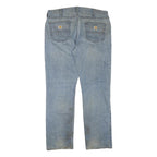 CARHARTT Mens Blue Regular Straight Denim Cotton Blend Light W36 L32 Workwear