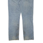 CARHARTT Mens Blue Regular Straight Denim Cotton Blend Light W36 L32 Workwear